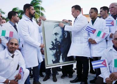 پزشکان کوبایی فرشته نجات مبارزه با کرونا
